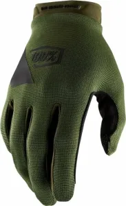 100% Ridecamp Gloves Army Green/Black M Guantes de ciclismo