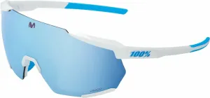 100% Racetrap 3.0 Movistar Team White/HiPER Blue Multilayer Mirror Lens Gafas de ciclismo