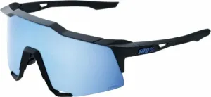 100% Speedcraft Matte Black/HiPER Blue Gafas de ciclismo