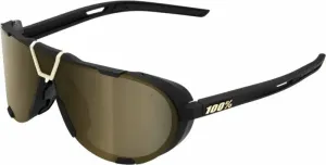 100% Westcraft Soft Tact Black/Soft Gold Mirror Gafas de ciclismo