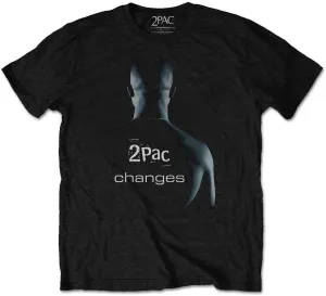 2Pac Camiseta de manga corta Changes Unisex Black 2XL