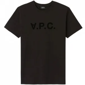 A.P.C Men's VPC Logo T-shirt Black XXL