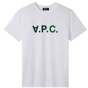 A.p.c Mens Vpc Logo T-shirt White L #353163