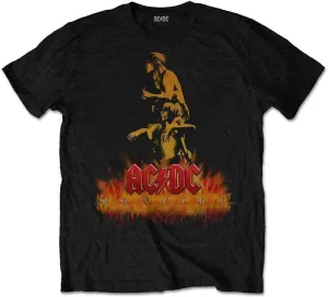 AC/DC Camiseta de manga corta Bonfire Unisex Black L