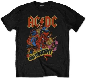 AC/DC Camiseta de manga corta Are You Ready Black L