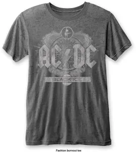 AC/DC Camiseta de manga corta Black Ice Charcoal XL