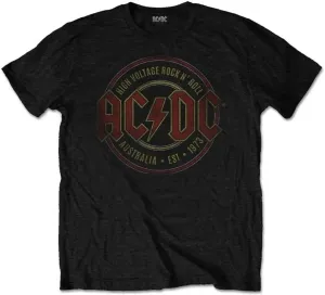 AC/DC Camiseta de manga corta Est. 1974 Unisex Black M