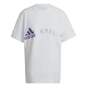 Adidas by Stella Mccartney Womens Logo T-shirt White M