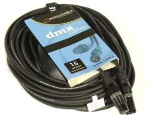 ADJ 1621000010 AC-DMX3/15 Cable de luz DMX