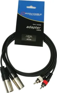 ADJ AC-2XM-2RM 5 m Cable de audio