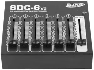 ADJ SDC-6 Controlador de iluminación, interfaz