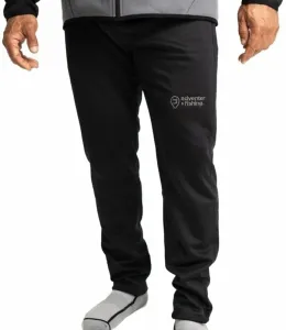 Adventer & fishing Pantalones Warm Prostretch Pants Titanium/Black M