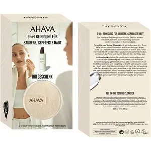 Ahava Time To Clear All in 1 Toning Cleanser + two Cotton Pads 250 ml