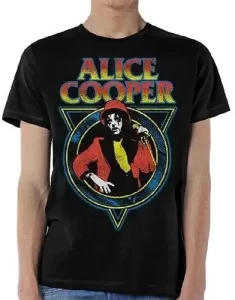 Alice Cooper Camiseta de manga corta Snake Skin M Negro