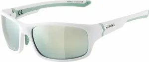 Alpina Lyron S White/Pistachio Matt/Emerald Gafas deportivas