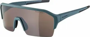 Alpina Ram HR Q-Lite Dirt/Blue Matt/Silver Gafas de ciclismo