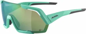 Alpina Rocket Q-Lite Turquoise Matt/Green Gafas de ciclismo