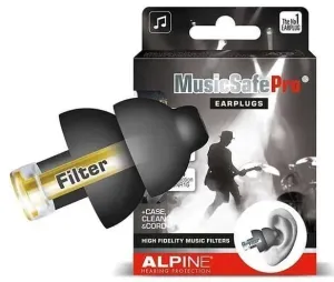 Alpine MusicSafe Pro Negro Tapones para los oídos