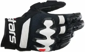 Alpinestars Halo Leather Gloves Black/White S Guantes de moto