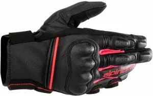 Alpinestars Stella Phenom Leather Air Gloves Black/Diva Pink L Guantes de moto