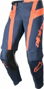 Alpinestars Techstar Arch Pants Night Navy/Hot Orange 30 Pantalones motocross
