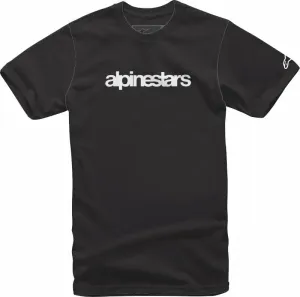 Alpinestars Heritage Logo Tee Black/White M Camiseta de manga corta