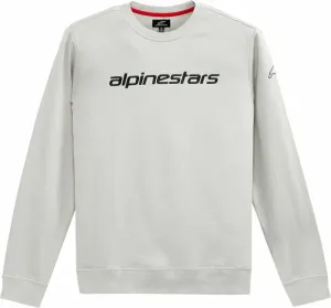 Alpinestars Linear Crew Fleece Silver/Black 2XL Capucha