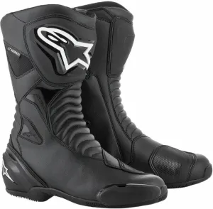 Alpinestars SMX S Waterproof Boots Black/Black 36 Botas de moto