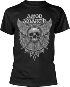 Amon Amarth Camiseta de manga corta Grey Skull Black L