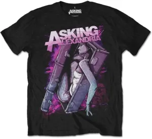 Asking Alexandria Camiseta de manga corta Coffin Girl Unisex Black XL