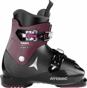 Atomic Hawx Kids 2 Black/Violet/Pink 18/18,5 Botas de esquí alpino