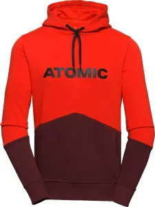 Atomic RS Hoodie Red/Maroon S Sudadera Camiseta de esquí / Sudadera con capucha