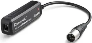 Audinate Dante AVIO Analog Output Adapter 1-Channel Convertidor de audio digital