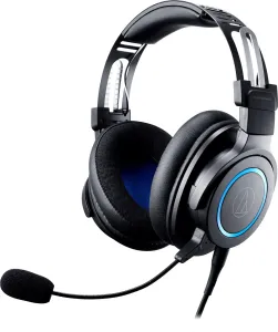 Audio-Technica ATH-G1 Azul-Negro Auriculares para ordenador
