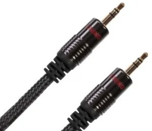 Audio Tuning Klinke 3,5mm 1 m Negro Cable AUX Hi-Fi