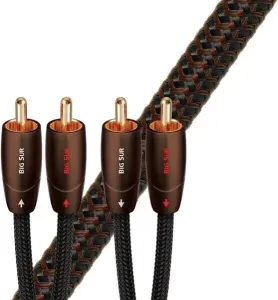 AudioQuest Big Sur 3 m Marrón Cable de audio Hi-Fi
