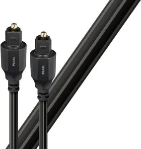 AudioQuest Pearl 1,5 m Negro Cable Óptico Hi-Fi