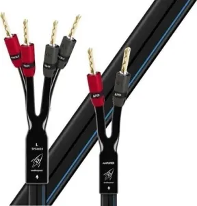 AudioQuest Rocket 22 2 m Azul-Negro Cable para altavoces Hi-Fi