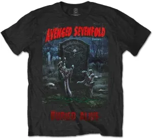 Avenged Sevenfold Camiseta de manga corta Unisex Buried Alive Tour 2012 Black M