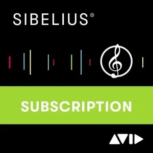 AVID Sibelius 1Y Subscription (Producto digital)