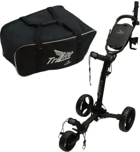 Axglo TriLite 3-Wheel SET Black/Black Carro manual de golf