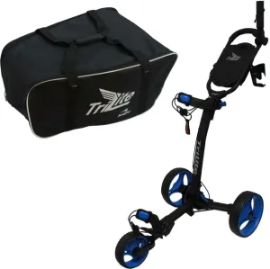 Axglo TriLite 3-Wheel SET Black/Blue Carro manual de golf