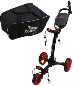 Axglo TriLite SET Black/Red Carro manual de golf