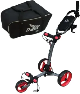 Axglo TriLite SET Grey/Red Carro manual de golf