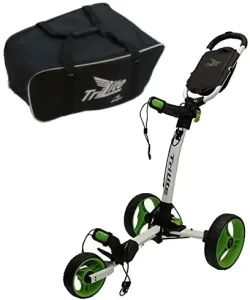 Axglo TriLite SET White/Green Carro manual de golf