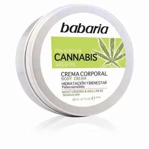 Cannabis seed Oil body Cream moisturising & wellness - Babaria Hidratante y nutritivo 200 ml