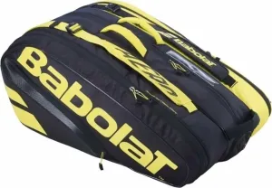 Babolat Pure Aero RH X 12 Black/Yellow Bolsa de tenis