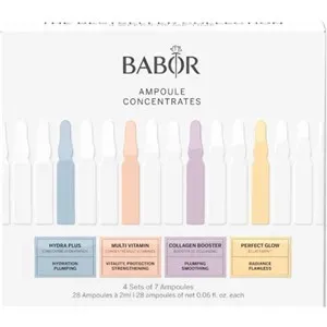 BABOR Ampoule Concentrates FP Ampoules Routine Perfect Glow 14 ml + Multi Vitamin 14 ml + Hydra Plus 14 ml + Collagen Booster 14 ml 1 Stk