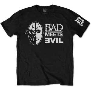 Bad Meets Evil Camiseta de manga corta Masks Unisex Black 2XL
