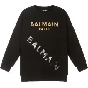 Balmain Girls Sweater Black 6Y